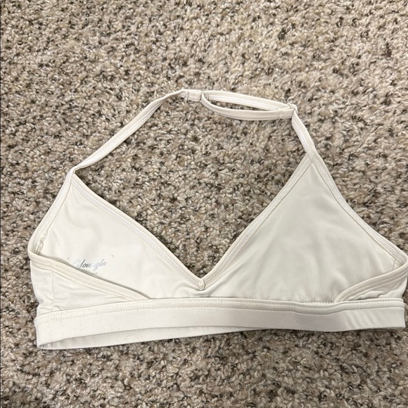 YoungLA Women's Cream Sports Bra - Picture 3 of 4